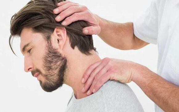 Manual therapy can alleviate symptoms of neck osteochondrosis