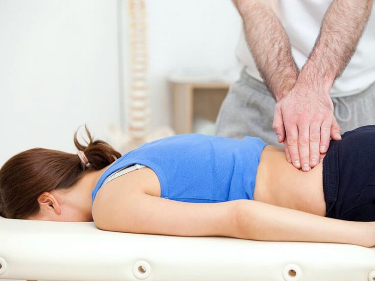 Conduction of therapeutic massage in 3 and 4 stages of the disease